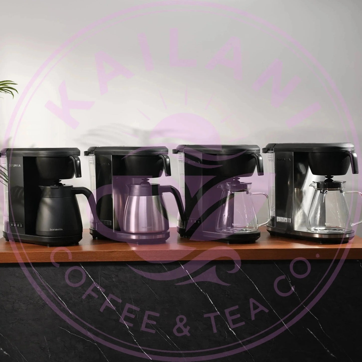 Enthusiast 8-Cup Drip Coffee Brewer with 1.3L Thermal or Glass Carafe Bonavita