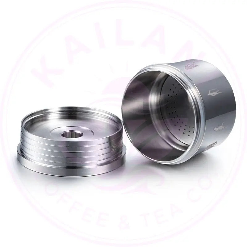 Stainless Steel Refillable Coffee Pod Slavnik Family Coffee Merchants, LLC