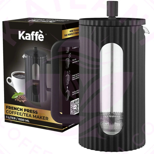 Glass French Press 800ml | Classic Coffee Brewer - Kailani Coffee & Tea Co.