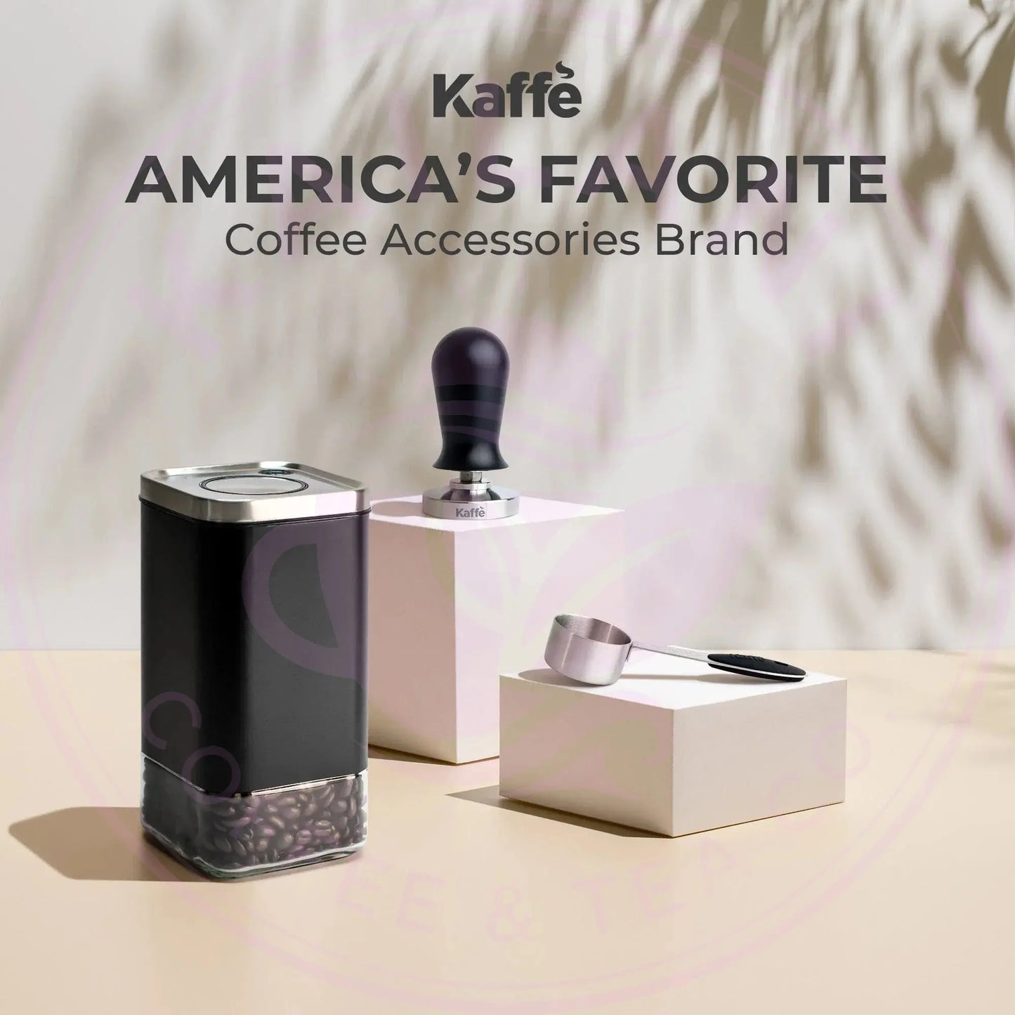 12oz Square Glass Storage Container, KF3021S Kaffe Products