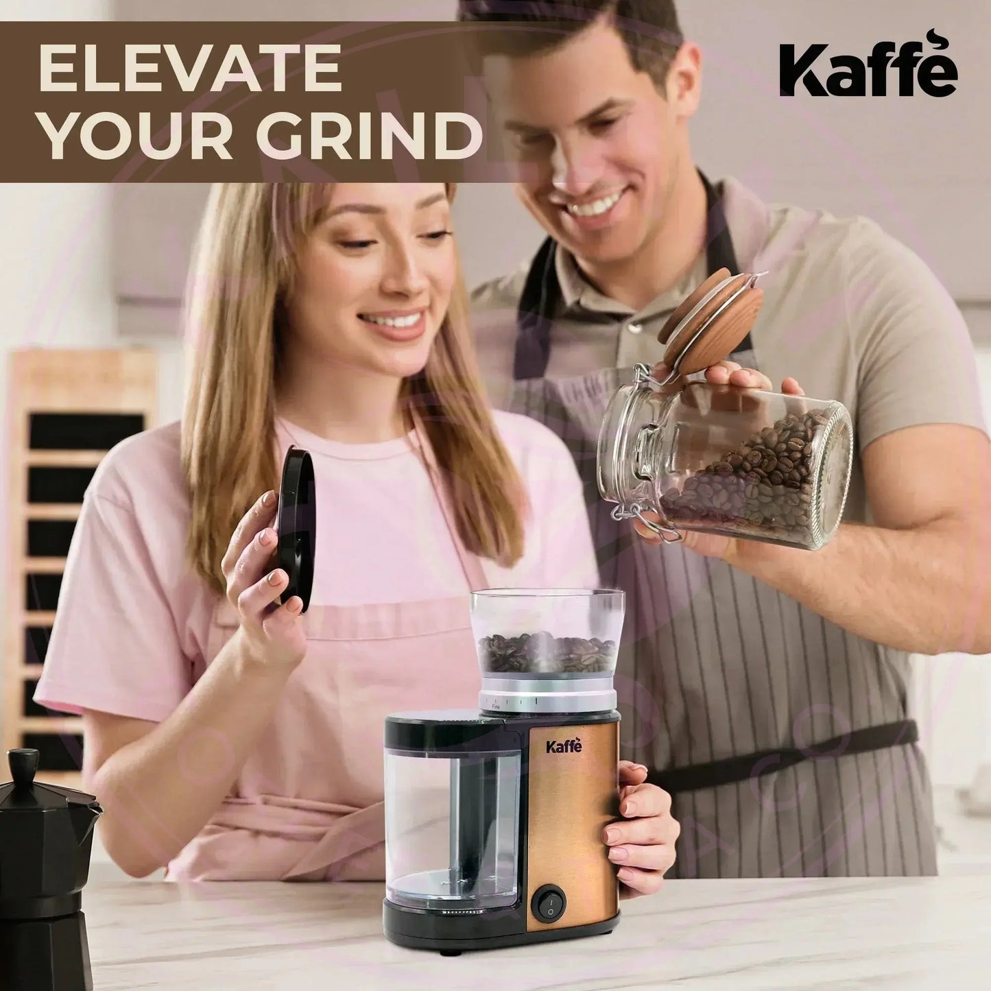 Burr Coffee Grinder KF8023 - Precision Grinding for Perfect Coffee Every Time - Kailani Coffee & Tea Co.