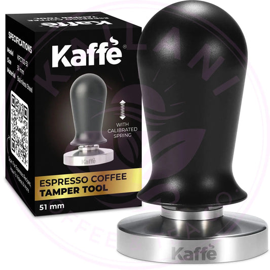 Espresso Tamper with Spring, 51mm, KFCT02-51 Kaffe Products