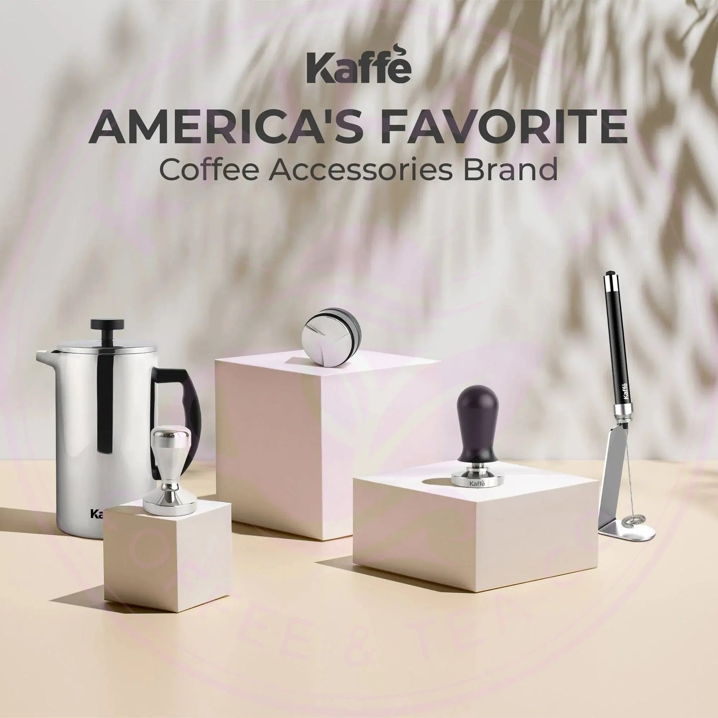 Espresso Tamper with Spring, 51mm, KFCT02-51 Kaffe Products