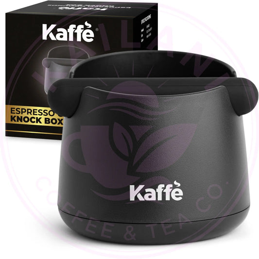 Espresso Knock Box - Kaffe KFKB01 with Rubber Knock Bar