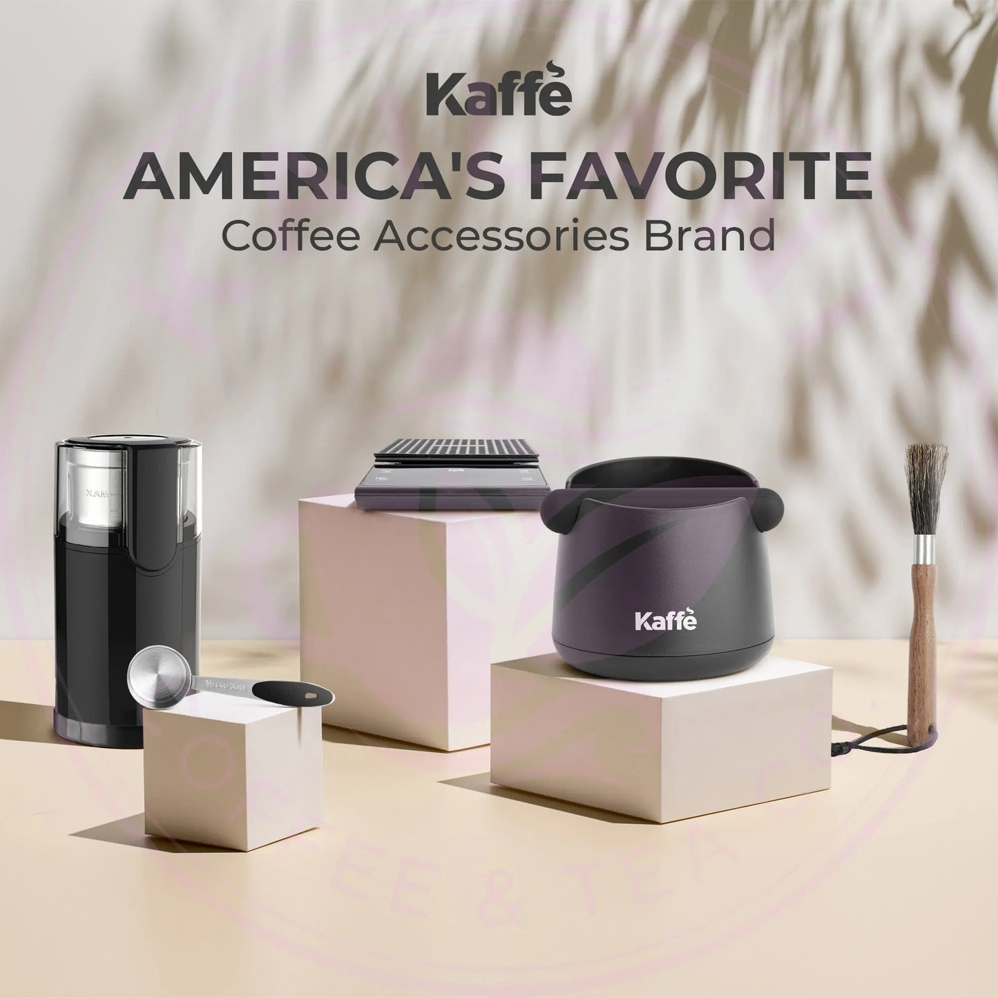 Espresso Knock Box - Kaffe KFKB01 with Rubber Knock Bar