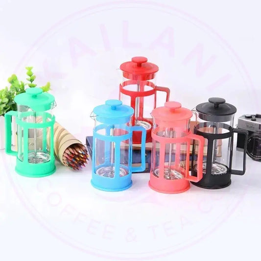 DecorBites™ 350ml French Press Coffee Maker: Filter Coffee Pot with Moka Coffee Machine Decorbites