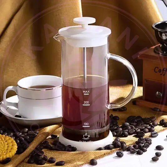 Glass Espresso Coffee Maker with Electric Milk Frother - DecorBites™ - Kailani Coffee & Tea Co.