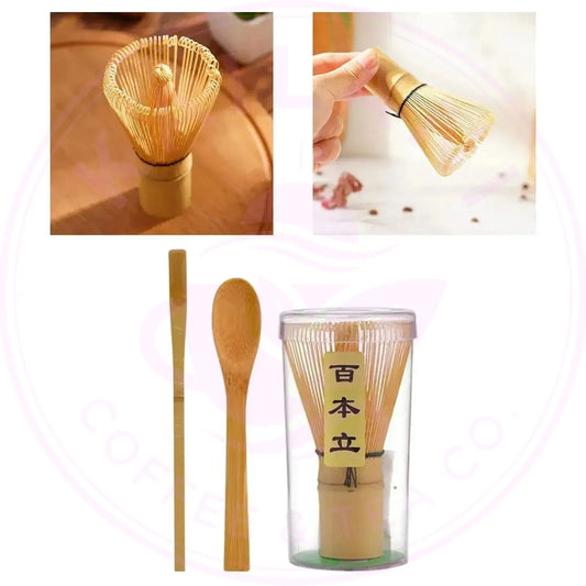 Bamboo Matcha Whisk | Traditional Chasen Tea Tool - Kailani Coffee & Tea Co.