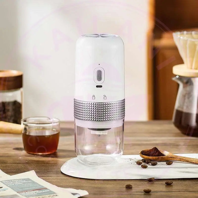 Electric Ceramic Coffee Grinder USB Charging Portable Outdoor Coffee Grinder Royalessencelux