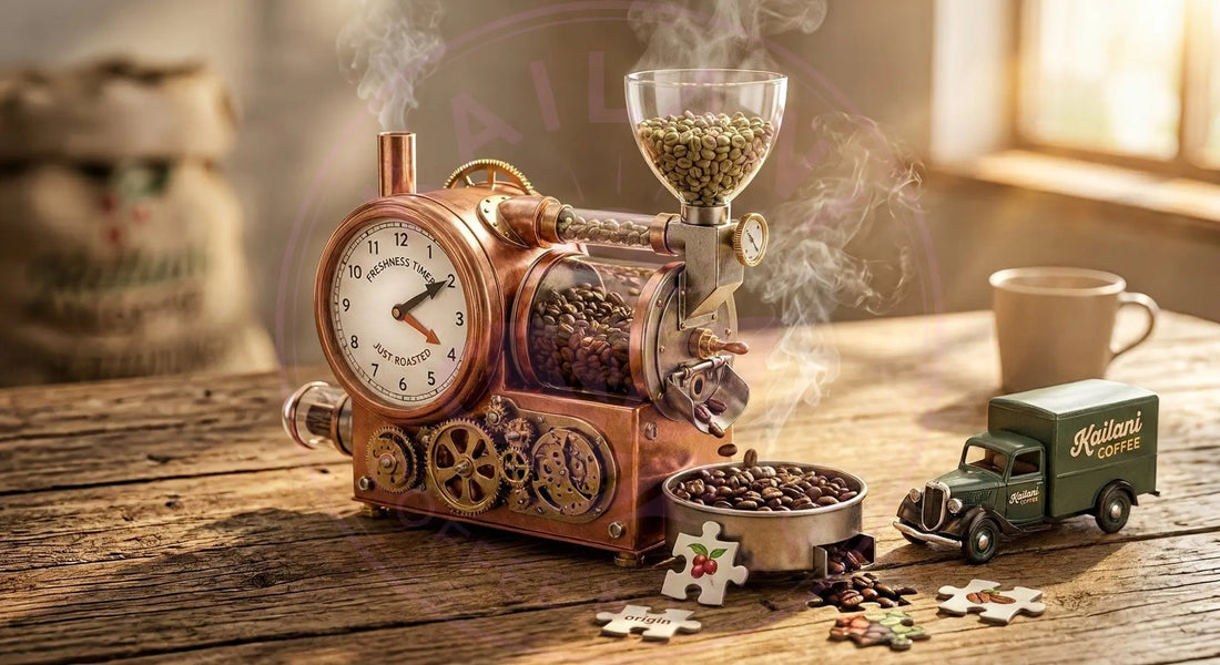 Roast to Order Coffee: A Timely Tale Kailani Coffee & Tea Co.