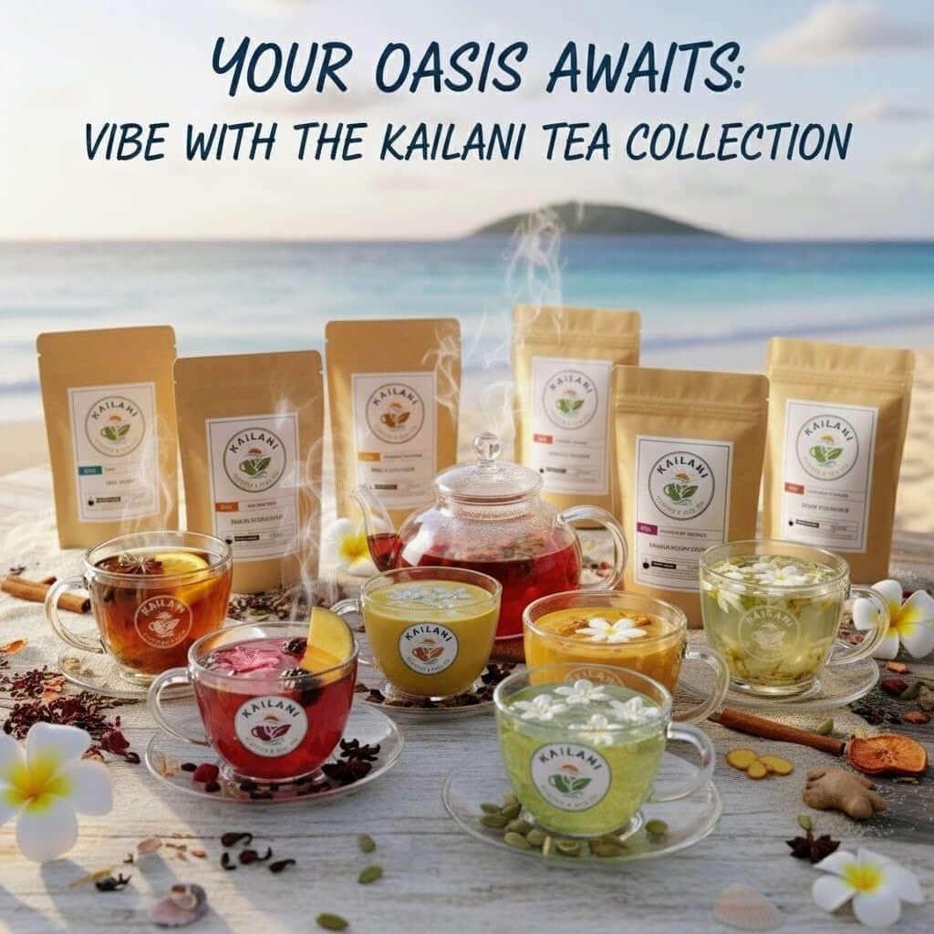 Kailani Tea Collection: Your Oasis Awaits - Kailani Coffee & Tea Co.
