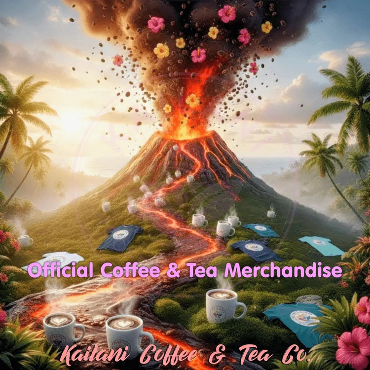 Official Coffee & Tea Merchandise - Mugs, Clothing & Bags Kailani Coffee & Tea Co.