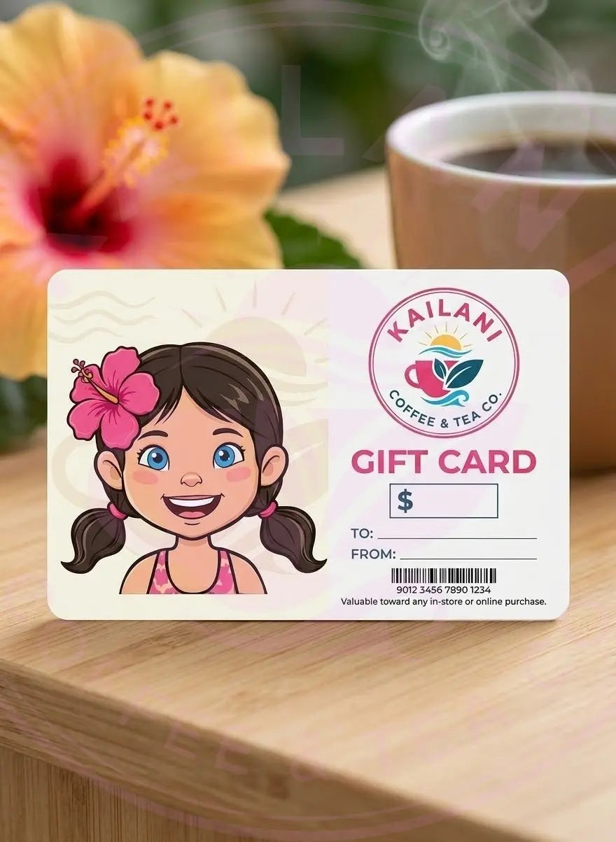 Gift-Cards Kailani Coffee & Tea Co.