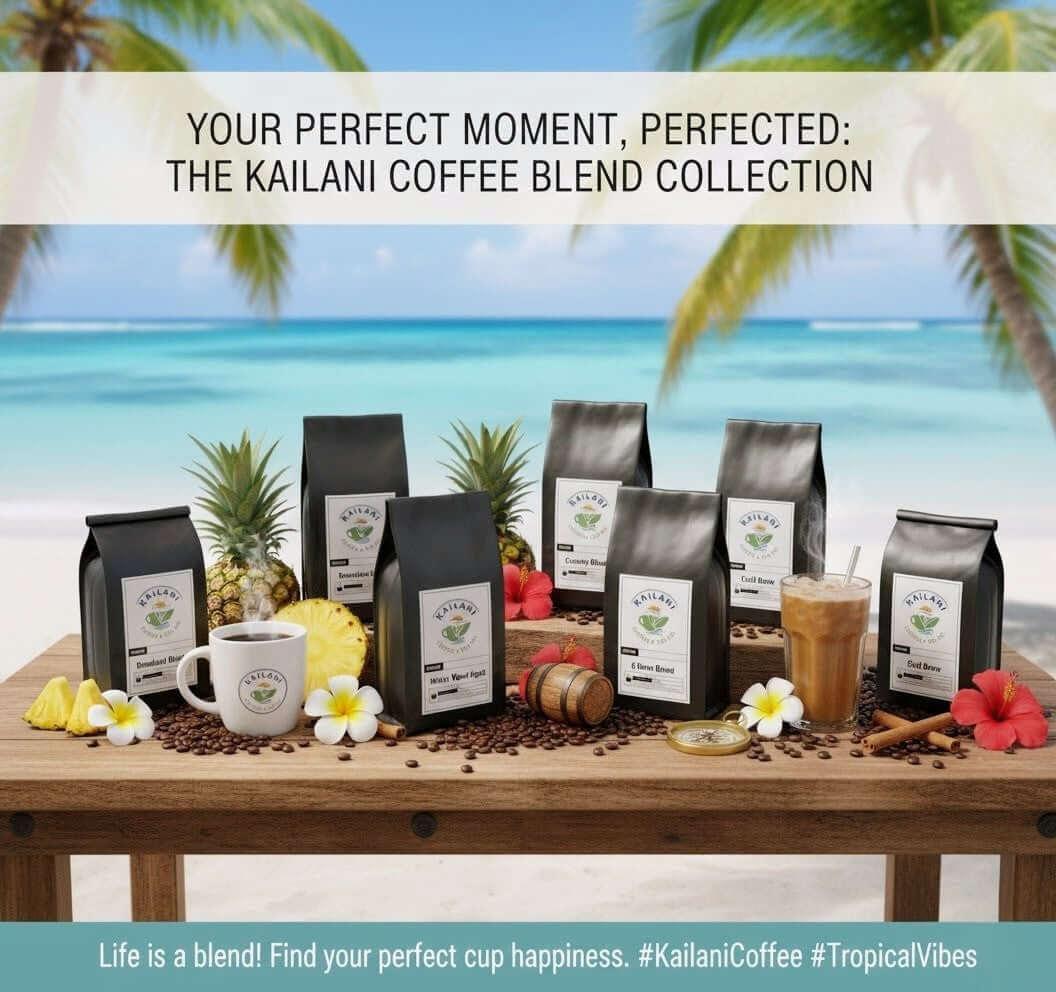 The Kailani Coffee Blend Collection: Perfect Coffee, Always! - Kailani Coffee & Tea Co.