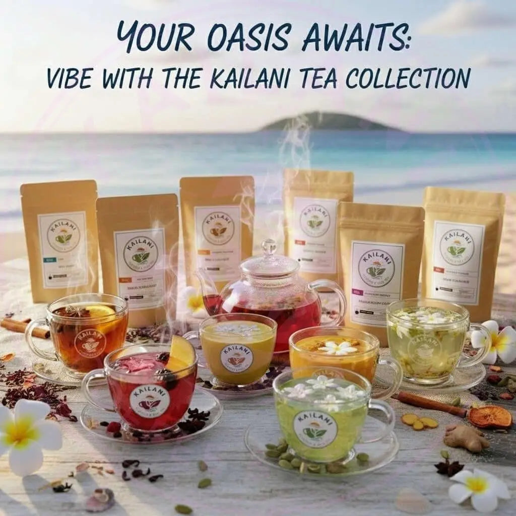 Kailani Tea Collection - All Natural - 3oz Packs | Kailani Coffee ...