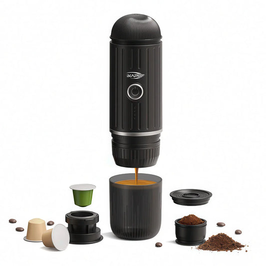 Portable Electric Espresso Maker - Brew Coffee Anywhere! - Kailani Coffee & Tea Co.