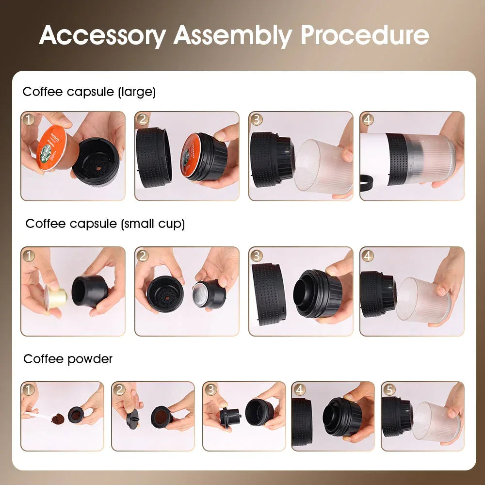 Portable Espresso Machine | Capsule Coffee Maker - Kailani Coffee & Tea Co.