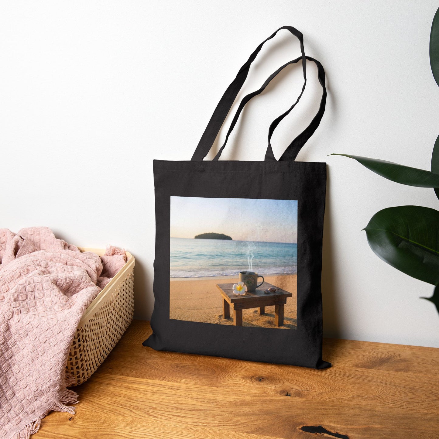 Kailani Adventure Canvas Tote Bag - Coffee Lover's Travel Companion