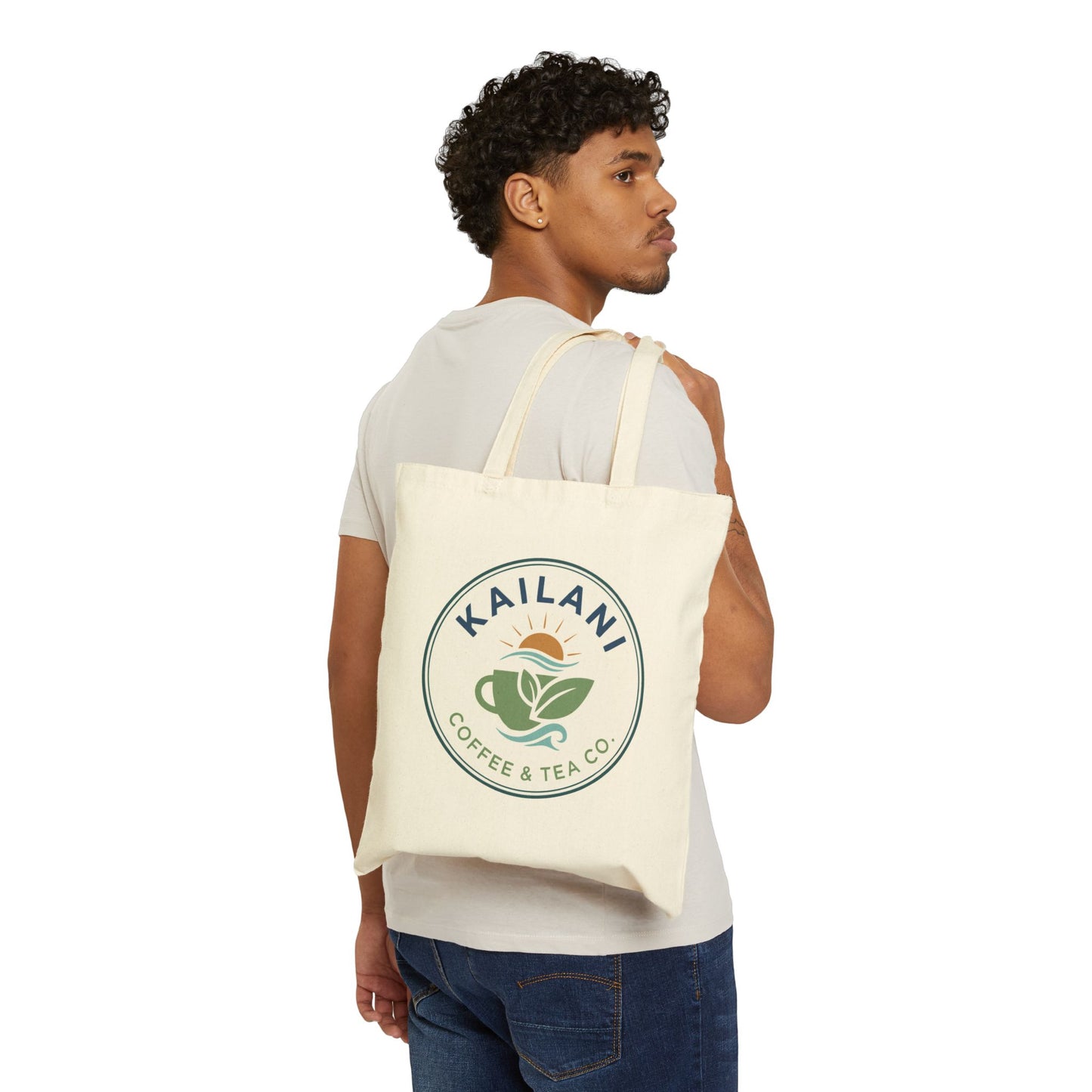 Kailani Adventure Canvas Tote Bag - Coffee Lover's Travel Companion