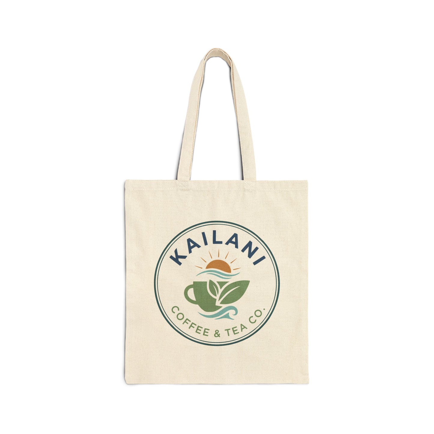 Kailani Adventure Canvas Tote Bag - Coffee Lover's Travel Companion