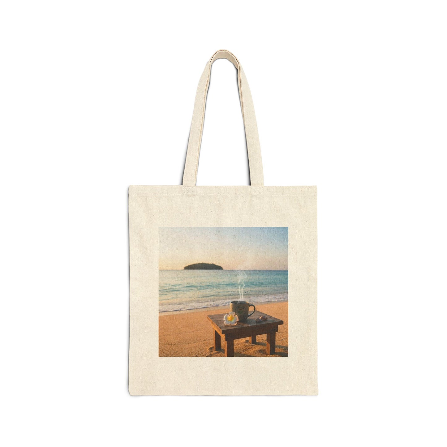Kailani Adventure Canvas Tote Bag - Coffee Lover's Travel Companion