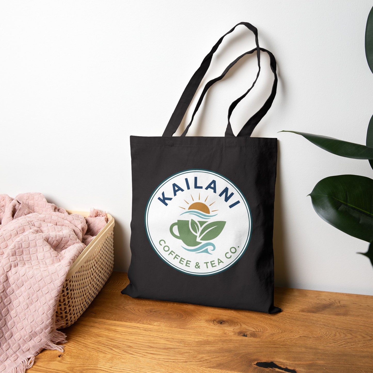 Kailani Adventure Canvas Tote Bag - Coffee Lover's Travel Companion