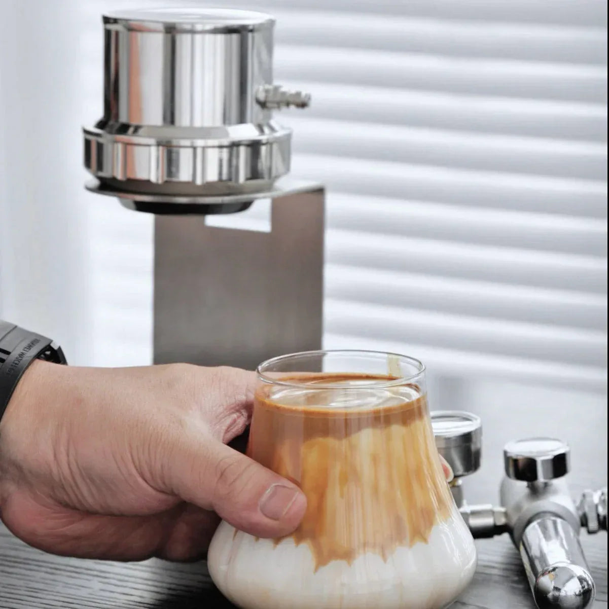Lastaforest Pneumatic Espresso Machine - Pump Up Your Coffee Game! - Kailani Coffee & Tea Co.