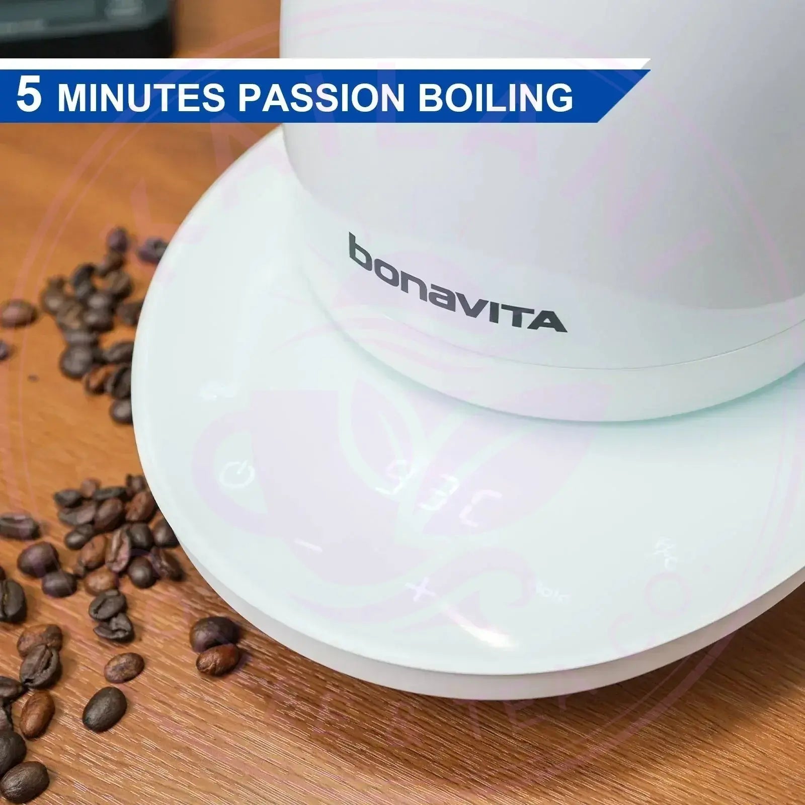 Bonavita Cosmopolitan 1.0L Gooseneck Electric Kettle - Kailani Coffee & Tea Co.