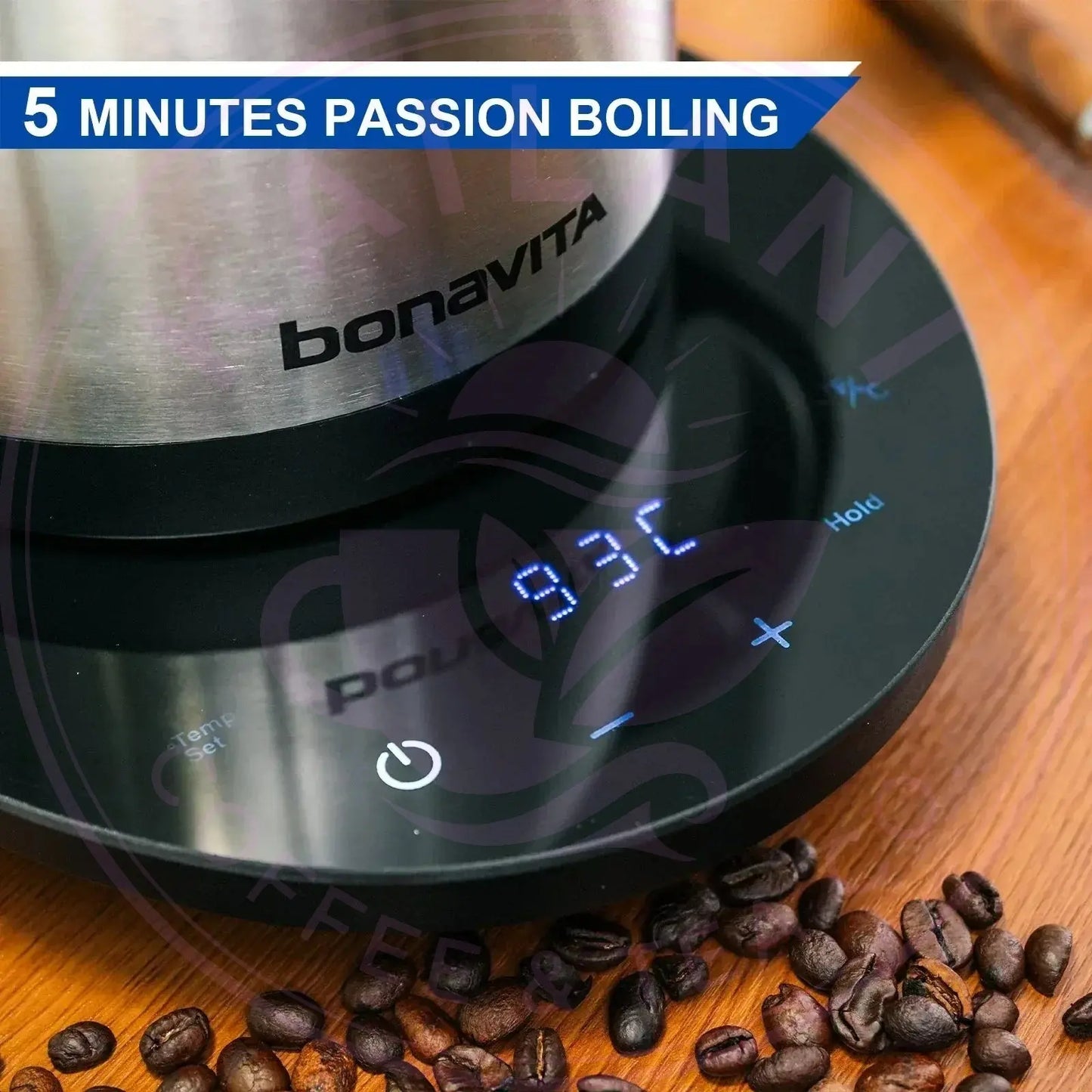 Bonavita Cosmopolitan 1.0L Gooseneck Electric Kettle - Kailani Coffee & Tea Co.