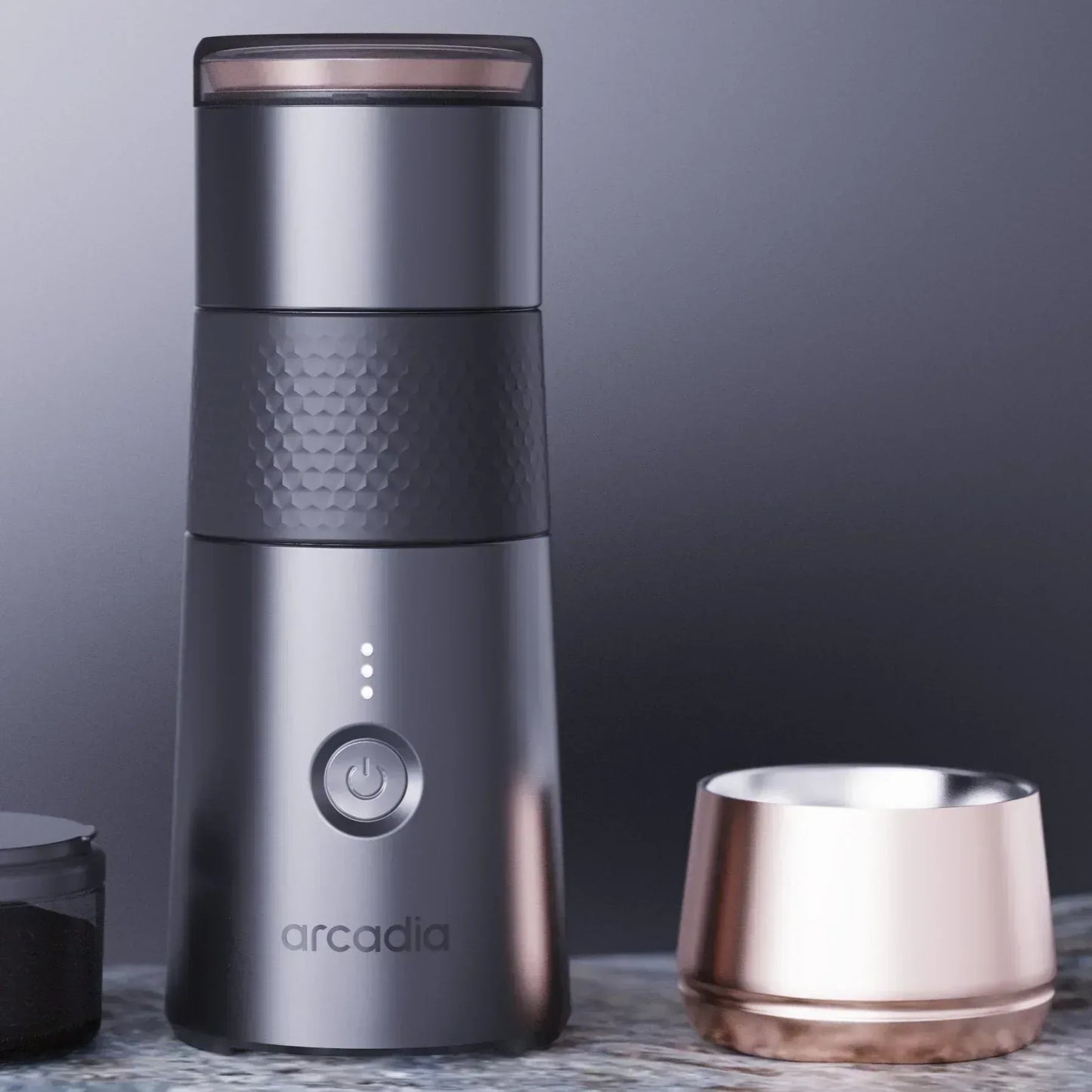 Arcadia Go Portable Turkish Coffee Maker - Black - Kailani Coffee & Tea Co.