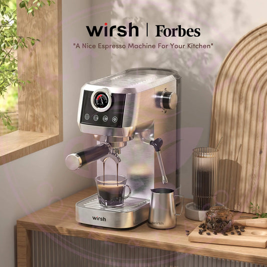 Espresso Machine 20 Bar - Wirsh Home Barista Plus