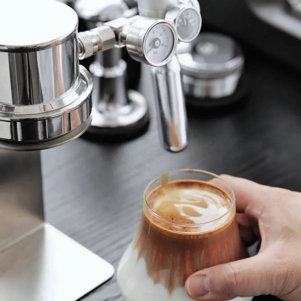 Lastaforest Pneumatic Espresso Machine - Pump Up Your Coffee Game! - Kailani Coffee & Tea Co.