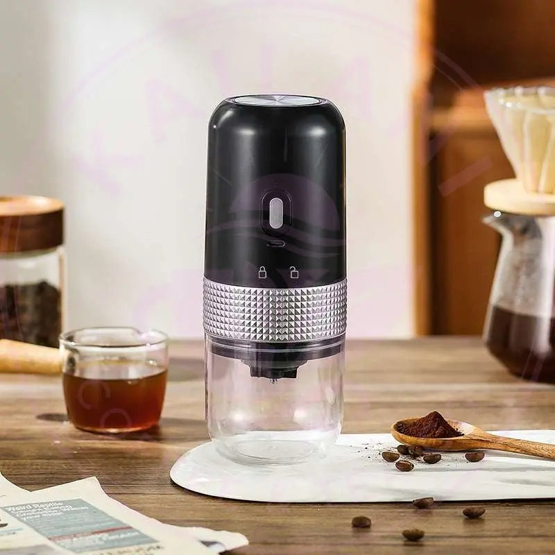 Electric Ceramic Coffee Grinder USB Charging Portable Outdoor Coffee Grinder Royalessencelux