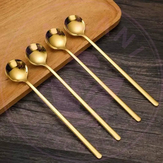 4-Piece: 6.85'' Coffee Espresso Spoons