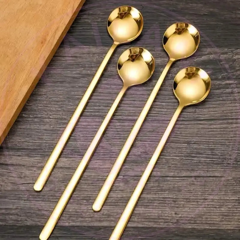4-Piece: 6.85'' Coffee Espresso Spoons