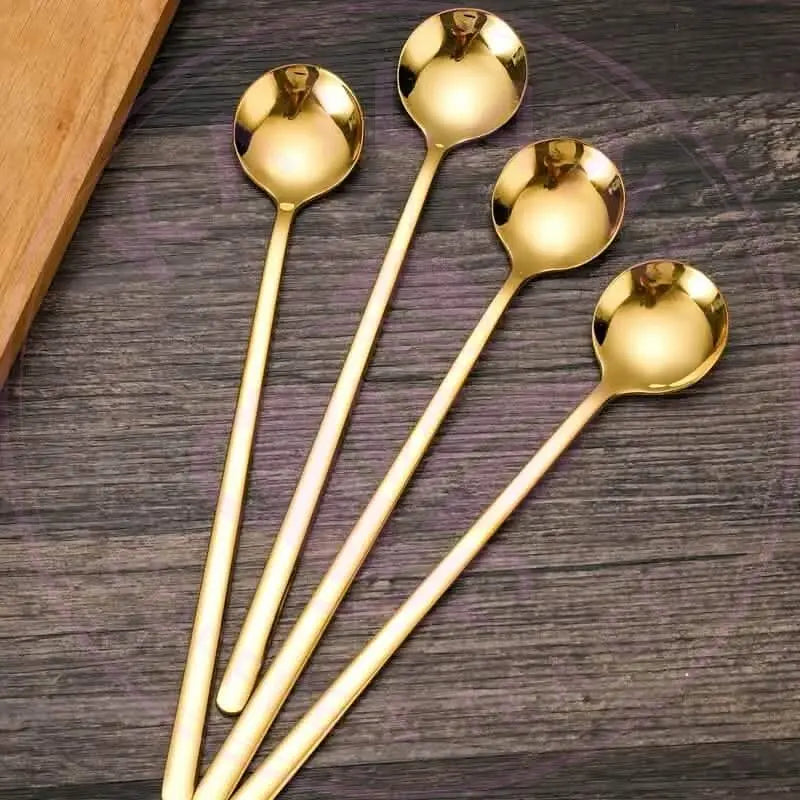 4-Piece: 6.85'' Coffee Espresso Spoons
