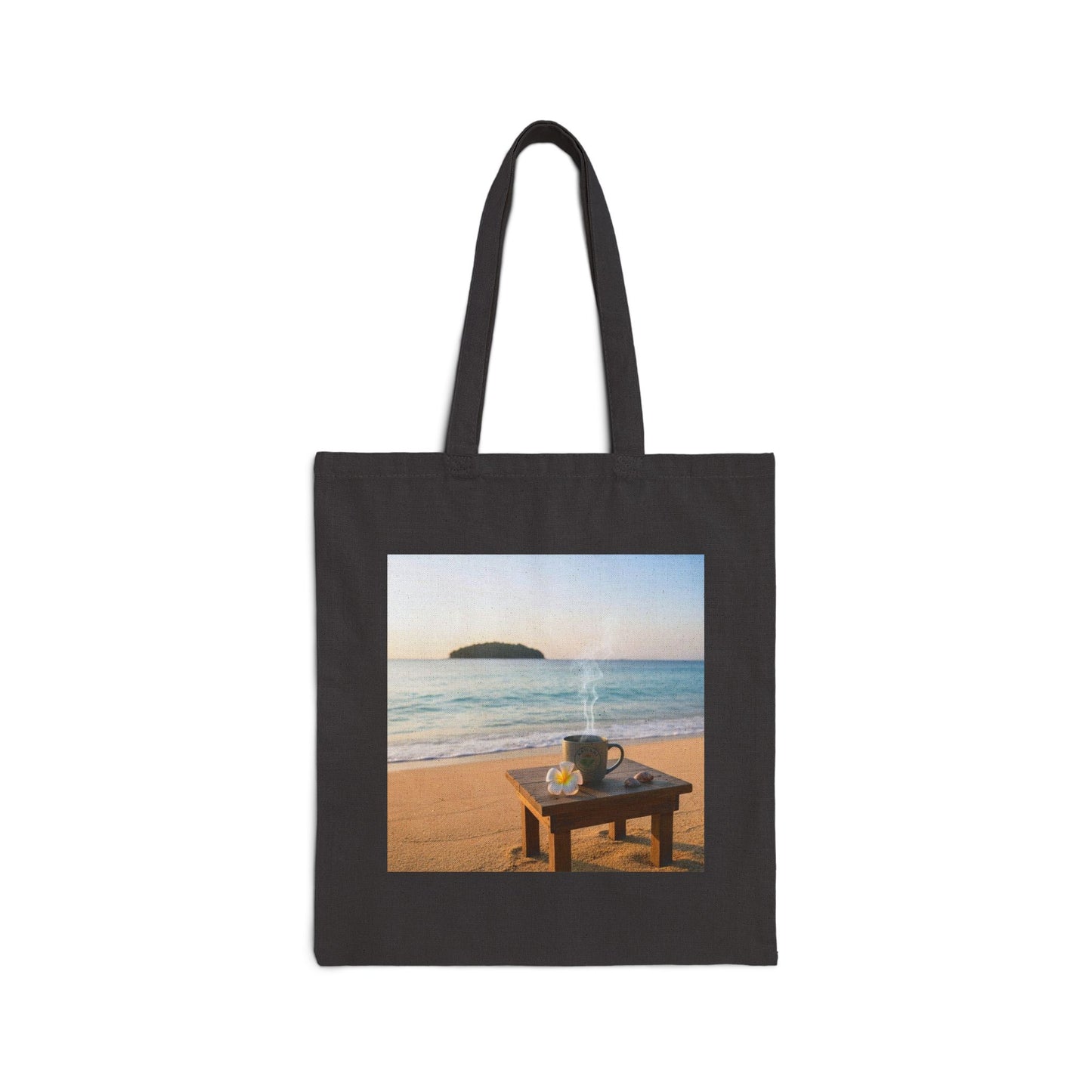 Kailani Adventure Canvas Tote Bag - Coffee Lover's Travel Companion