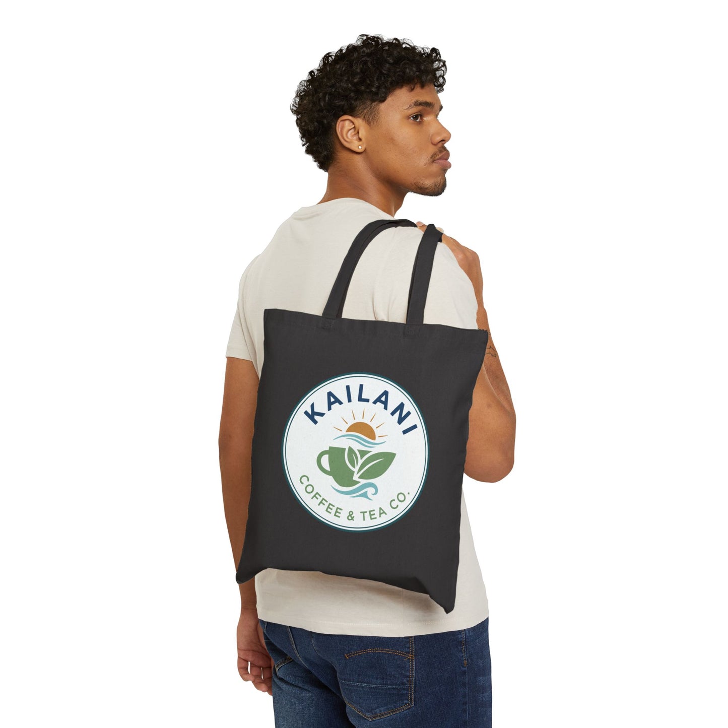 Kailani Adventure Canvas Tote Bag - Coffee Lover's Travel Companion