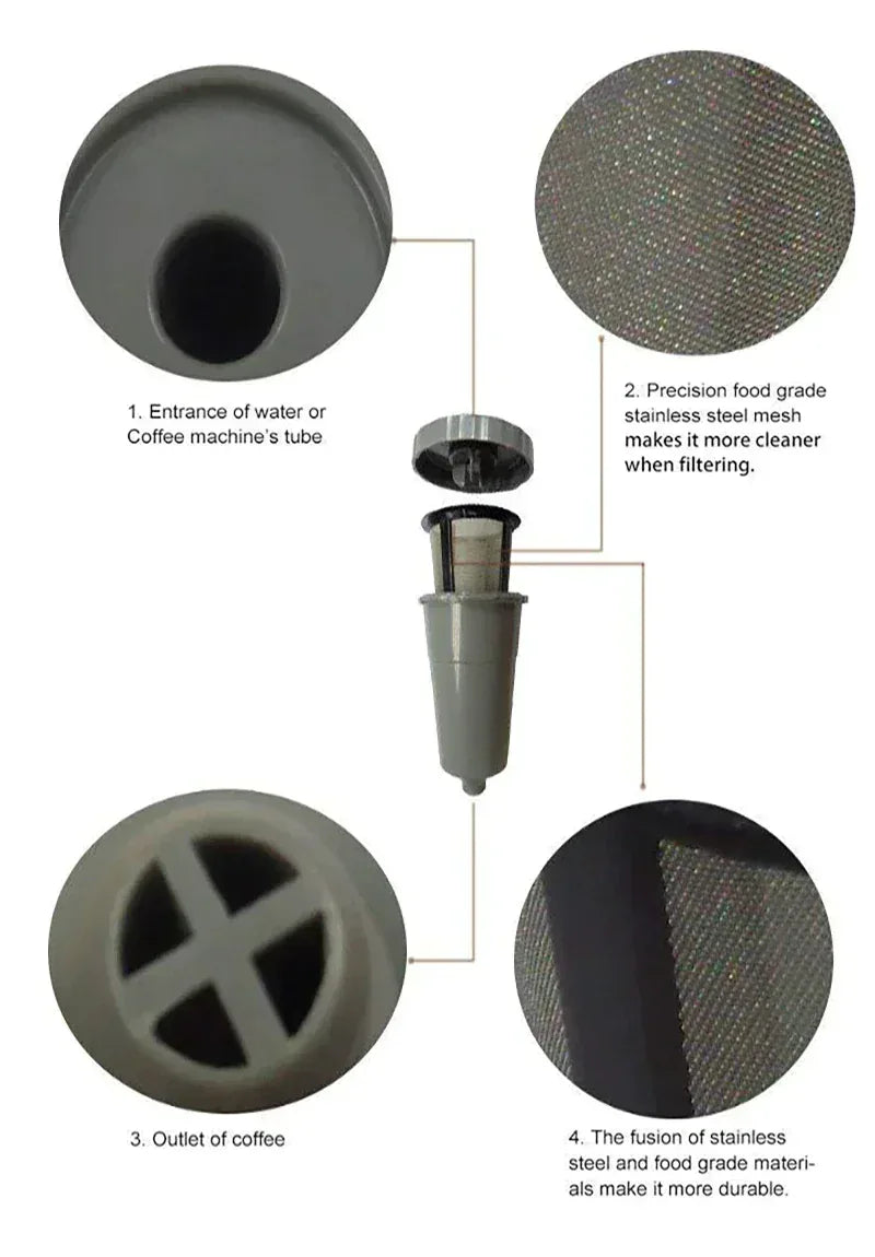 Reusable K-Cup Coffee Filters 3-Pack - Kailani Coffee & Tea Co.