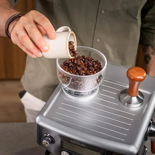 Cecotec Espresso Machine Power Espresso 20 Barista 20bar 2200W grinder steamer Cecotec