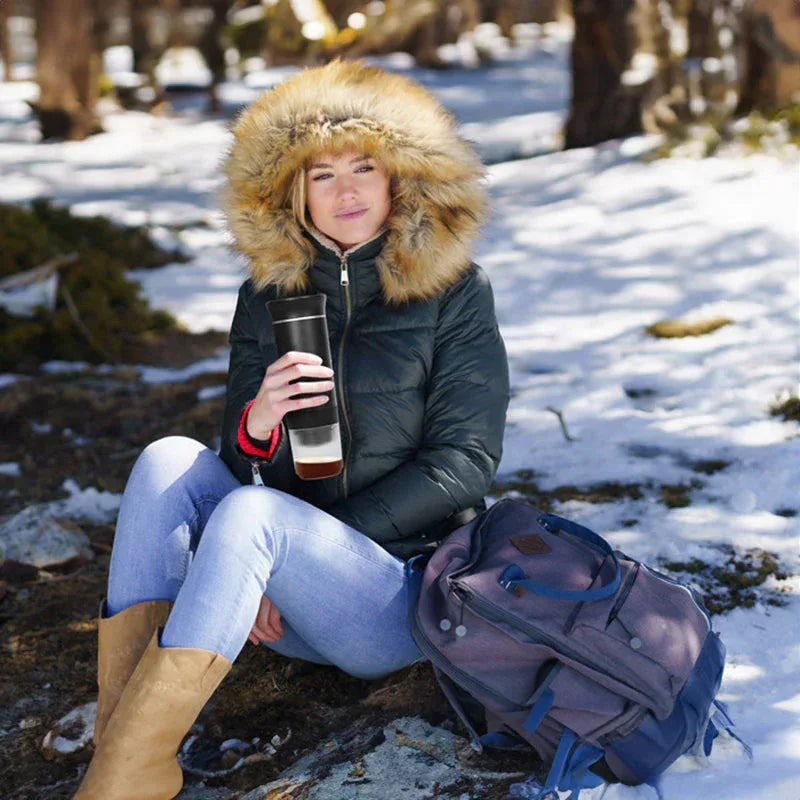 3-in-1 Cordless Portable Coffee Maker - 20Bar Espresso Power - Kailani Coffee & Tea Co.