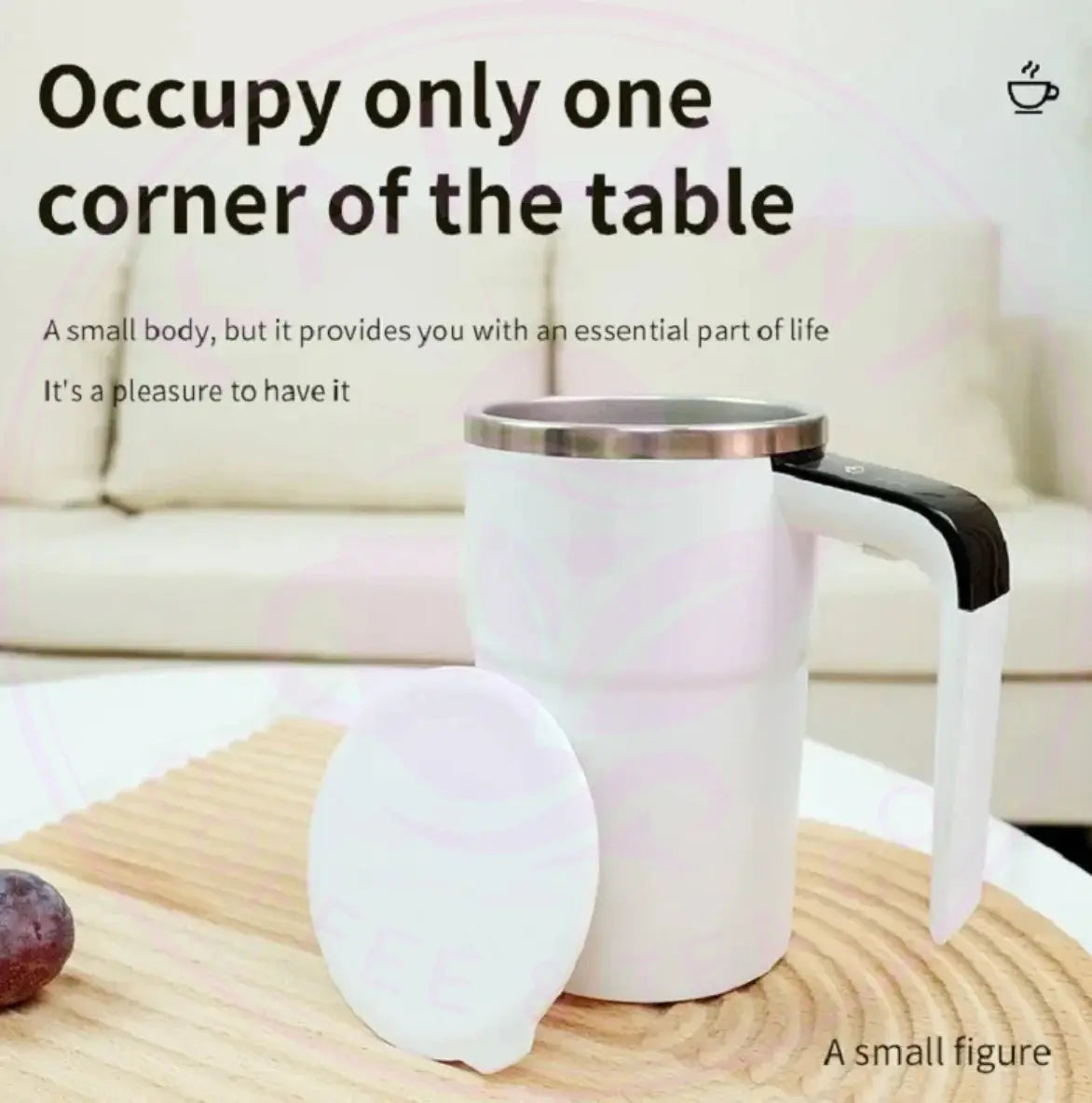 Automatic Self-Stirring Coffee Mug