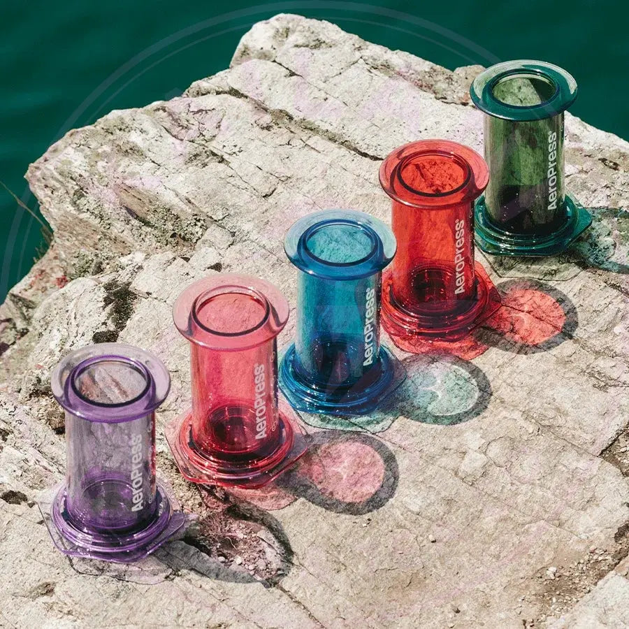 AeroPress Coffee Maker - Clear  & Colors AeroPress