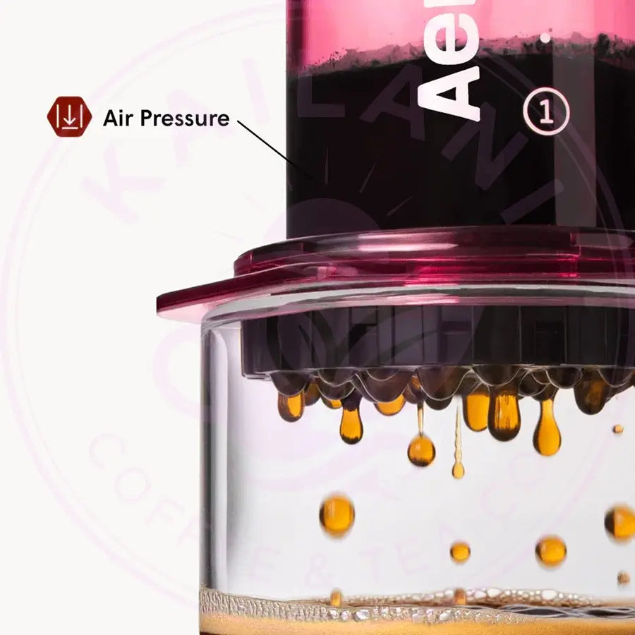 AeroPress Coffee Maker - Clear  & Colors AeroPress
