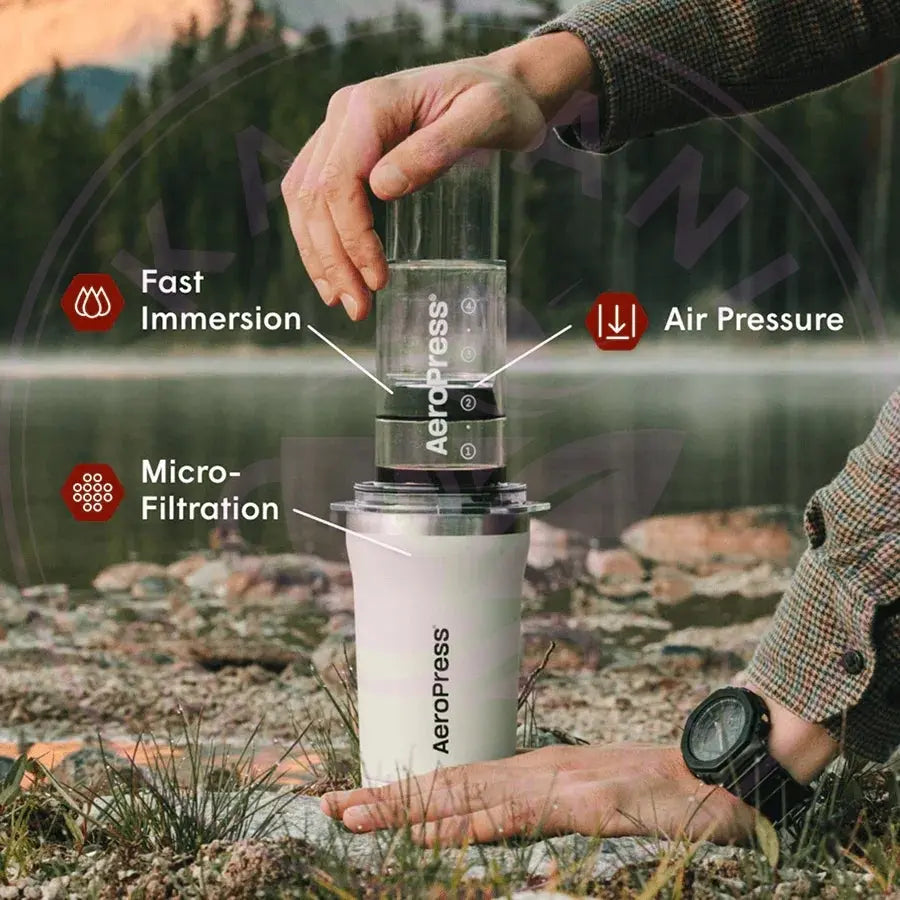 AeroPress Coffee Maker - Go Plus AeroPress