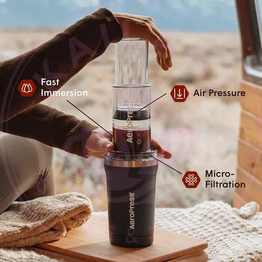 AeroPress Coffee Maker - Go Plus AeroPress