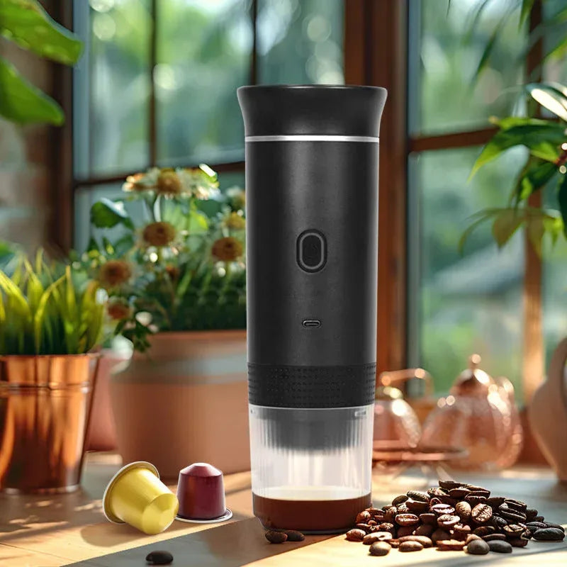 3-in-1 Cordless Portable Coffee Maker - 20Bar Espresso Power - Kailani Coffee & Tea Co.