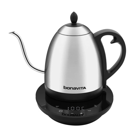 Bonavita Cosmopolitan 1.0L Gooseneck Electric Kettle - Kailani Coffee & Tea Co.