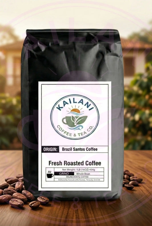 Brazil Santos Coffee - Medium Roast | Kailani Coffee