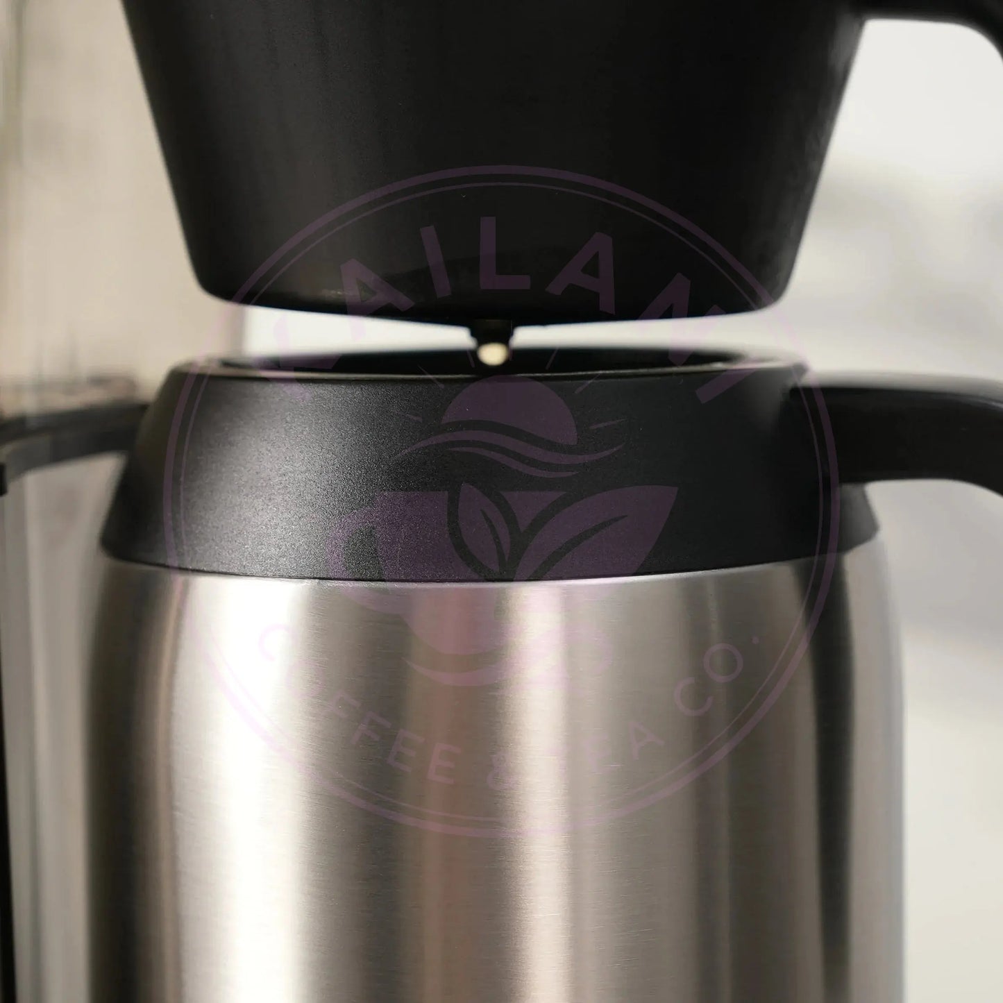 Connoisseur 8-Cup Drip Coffee Brewer One-Touch with Thermal Carafe and Hanging Basket - SCA Certified Home Brewer Bonavita